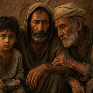 لوحة تجسّد الأمل والتضامن