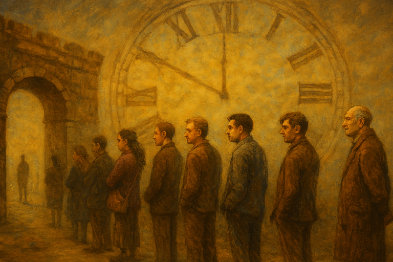 الانتظار في الطوابير: قراءة في معنى الوقت والإنسان 