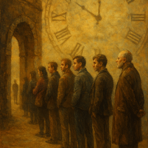 الانتظار في الطوابير