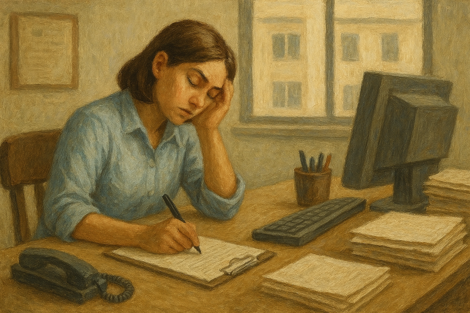 العمل الروتيني