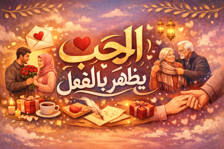 أكرموا من تحبون بكلمات جميلة وأفعال أجمل