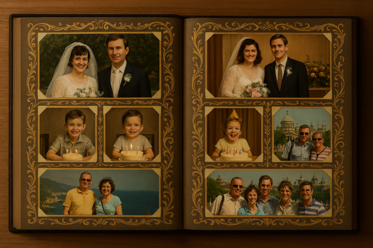 ألبوم الصور مزخرف