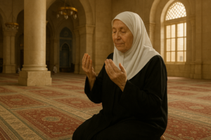جدتي تصلي